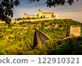 The charming ancient town of Spoleto in Umbria 122910321