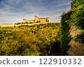 The charming ancient town of Spoleto in Umbria 122910332