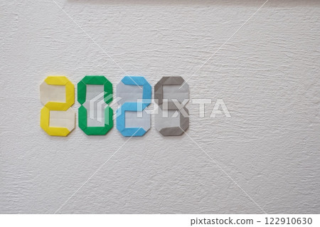 摺紙數字 2025 摺紙數字 2025 122910630