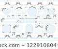 Lolita style frill frame set 122910804