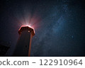 宮古島東平安名崎的燈塔與星空 122910964