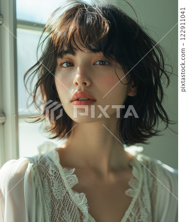 The light flickering at the window, the elegant feeling in your eyes 122911041