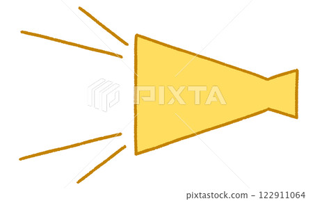 簡單的擴音器圖 122911064