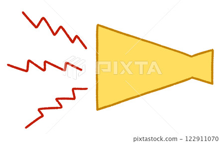 簡單的擴音器圖 122911070