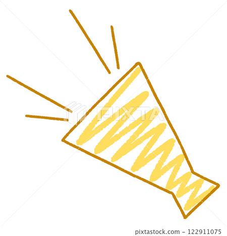 簡單的擴音器圖 122911075