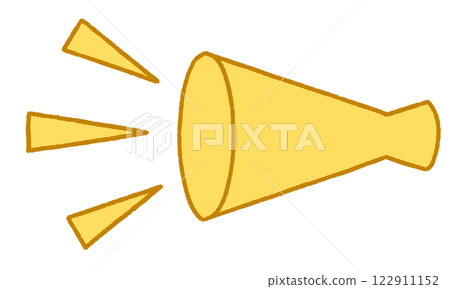 簡單的擴音器圖 122911152