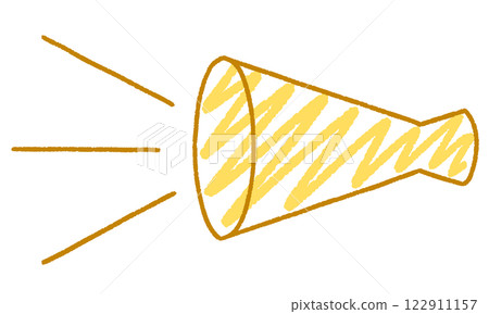 簡單的擴音器圖 122911157