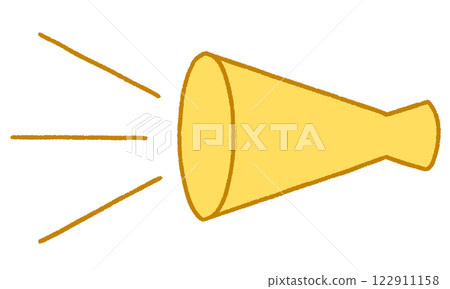 簡單的擴音器圖 122911158