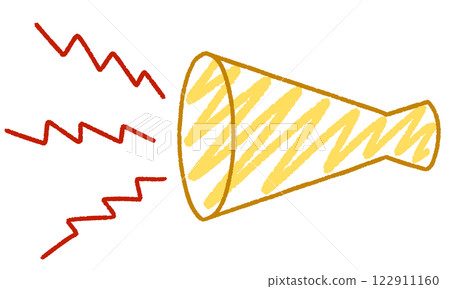 簡單的擴音器圖 122911160