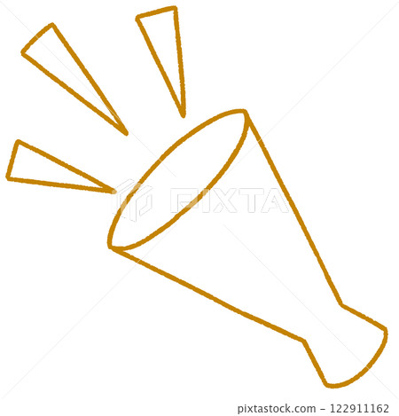 簡單的擴音器圖 122911162