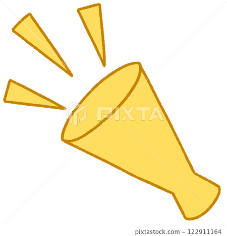 簡單的擴音器圖 122911164