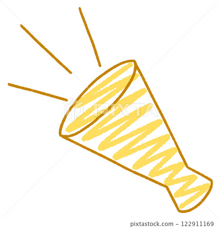 簡單的擴音器圖 122911169