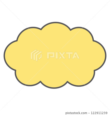 豐滿的雲端語音泡沫簡單 豐滿的雲端語音泡沫簡單 122911239