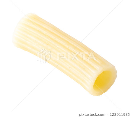 Traditional italian pasta Boil until cooked isolated over white background. Traditional italian pasta Boil until cooked isolated over white background. 122911985