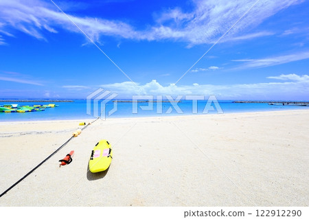 Maesato Beach, a beautiful beach on Ishigaki Island 122912290