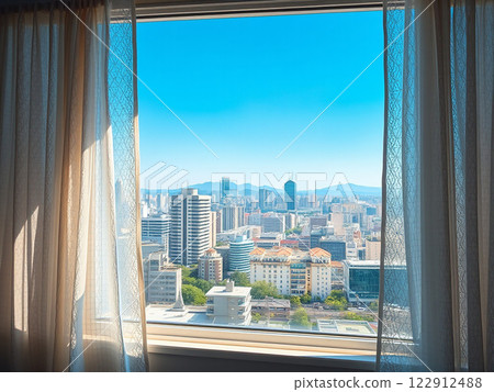 View from an apartment window (Japan) 02 View from an apartment window (Japan) 02 122912488