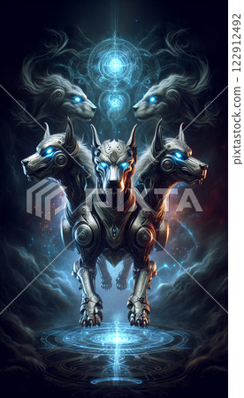 發光狗機器人 發光狗機器人 122912492