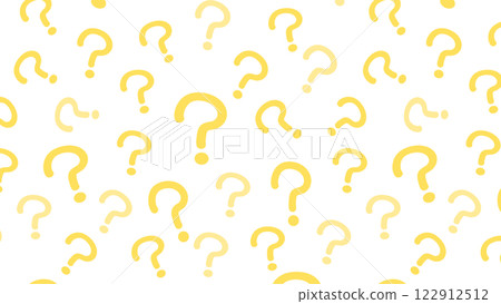 黃色問號背景圖 122912512