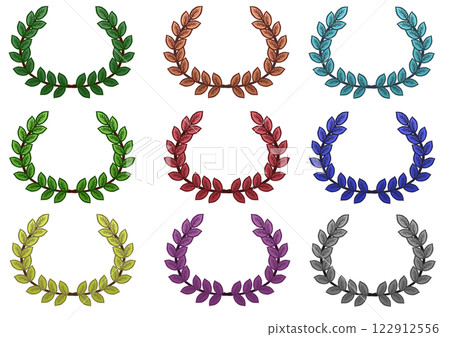 Emblem material_laurel 2 122912556