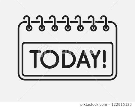 Countdown daily page calendar icon - Today 122915123