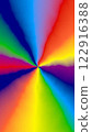 Colorful ripple rainbow background radial vertical 122916388