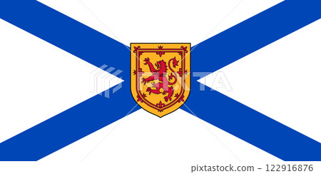 Nova Scotia Canada flag background illustration Nova Scotia Canada flag background illustration 122916876