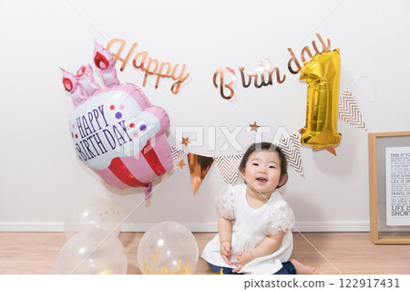 日本1歲女孩生日派對 122917431