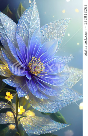 Serene Lily Bloom 122918262