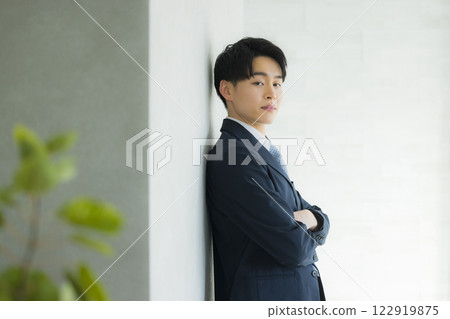 A man in a suit A man in a suit 122919875