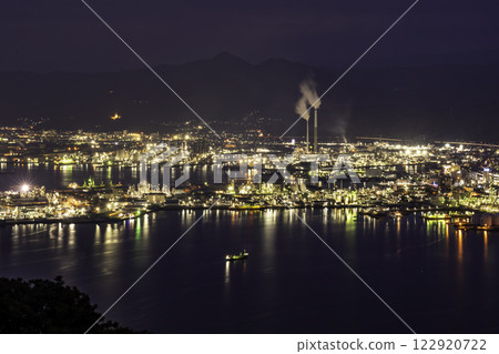 山口縣周南市德山晴海町工廠夜景 122920722