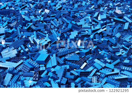 A stunning block entirely made of blue A stunning block entirely made of blue 122921295
