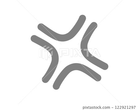 憤怒標記圖標 憤怒標記圖標 122921297