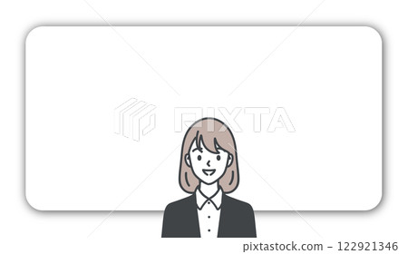 婦女和女孩插畫素材 122921346