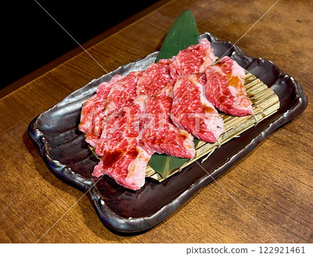 炭火烤黑毛和牛、肉類、燒烤、高級烤肉 122921461