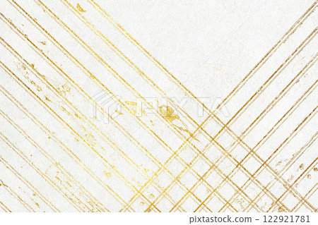 白色和紙上帶有金色抽象圖案的奢華背景材料 白色和紙上帶有金色抽象圖案的奢華背景材料 122921781