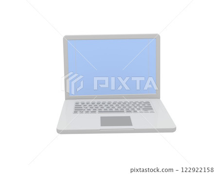 Laptop, simple illustration Laptop, simple illustration 122922158