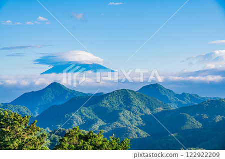 [Shizuoka Prefecture] Izu Panorama Park: Hydrangeas on the mountaintop and a view of Mt. Fuji 122922209