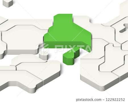 Map of Japan Hyogo Prefecture (transparent background, with shadow) Map of Japan Hyogo Prefecture (transparent background, with shadow) 122922252