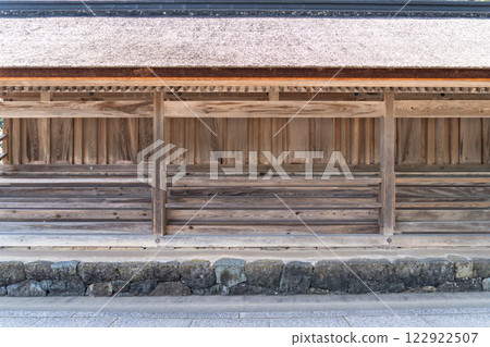 Thatched roof of Izumo Taisha Shrine in Shimane Prefecture, Japan 122922507
