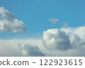 漂浮在藍天上的雲彩 122923615
