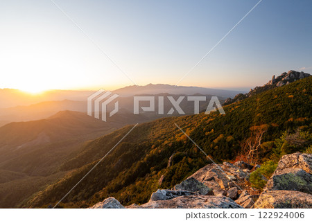 Mizugaki Mountain, Takami Rock and surrounding scenery 122924006