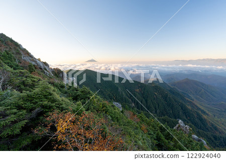 金峰山、高見岩及其周邊風景 122924040