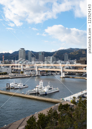神戶港和六甲山 122924143