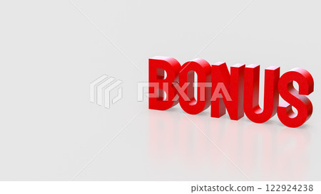 Bonus for Reword for Job or Business concept 3d Rendering. 122924238