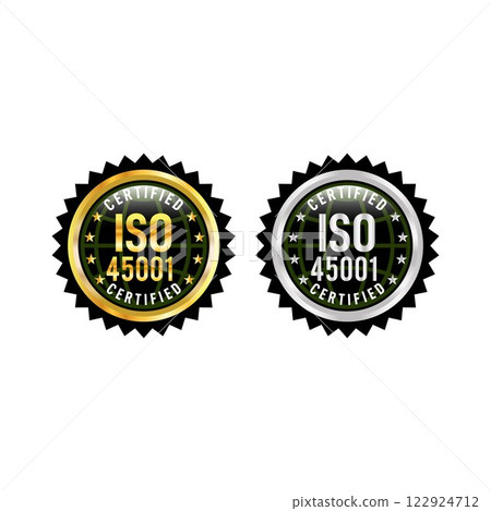 Certified Company Certificate ISO 9001:2015 Blue vector, Quality Certificate, iso mark certification Certified Company Certificate ISO 9001:2015 Blue vector, Quality Certificate, iso mark certification 122924712