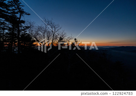 Mount Kokushigatake, Mount Kobushigatake and surrounding scenery Mount Kokushigatake, Mount Kobushigatake and surrounding scenery 122924783