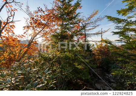 國志岳、甲伏岳及其周邊風景 國志岳、甲伏岳及其周邊風景 122924825