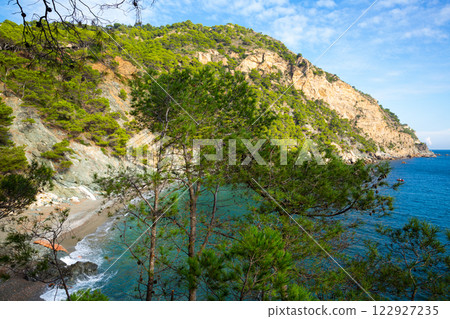 Marine Reserve of Ses Negres in Begur in Costa Brava, Spain Marine Reserve of Ses Negres in Begur in Costa Brava, Spain 122927235