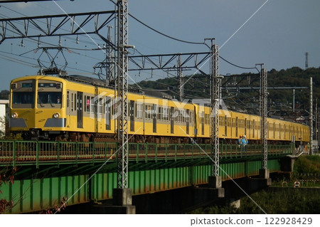 西武新101系列271F穿越入間川大橋 西武新101系列271F穿越入間川大橋 122928429