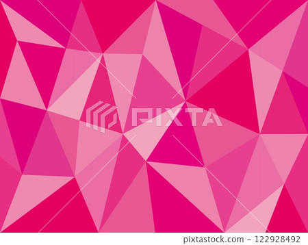 Geometric pattern triangle 122928492
